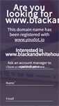 Mobile Screenshot of blackandwhitehouses.co.uk